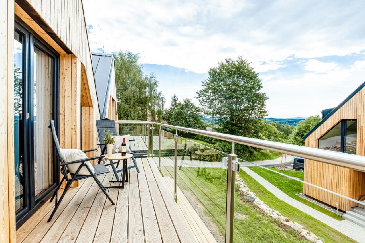 Apartmány Karlovy Dvory Horni Plana Exterior foto