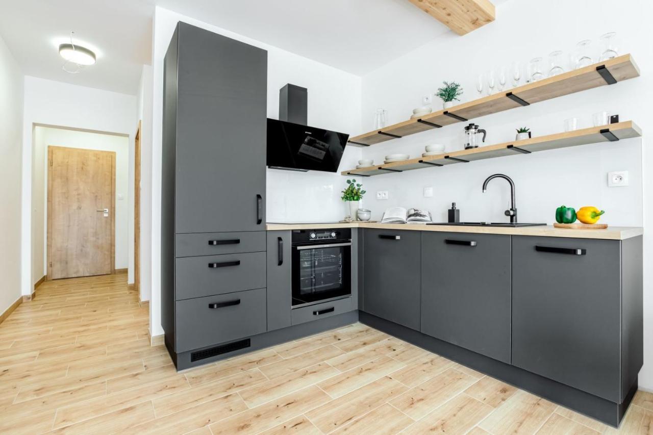 Apartmány Karlovy Dvory Horni Plana Exterior foto